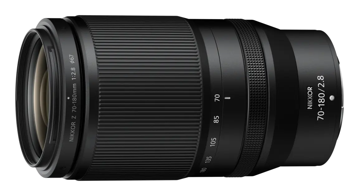 Швидкий телеоб'єктив NIKKOR Z 70-180mm f/2.8 зі змінною фокусною