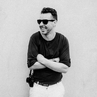 Headshot for Nikon magazine, Paul Santos